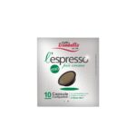 Caff&egrave; Trombetta Capsule l'Espresso Mio Compatibili Lavazza&Acirc;&reg; A Modo Mio&Acirc;&reg; | Piu-crema - 8x10