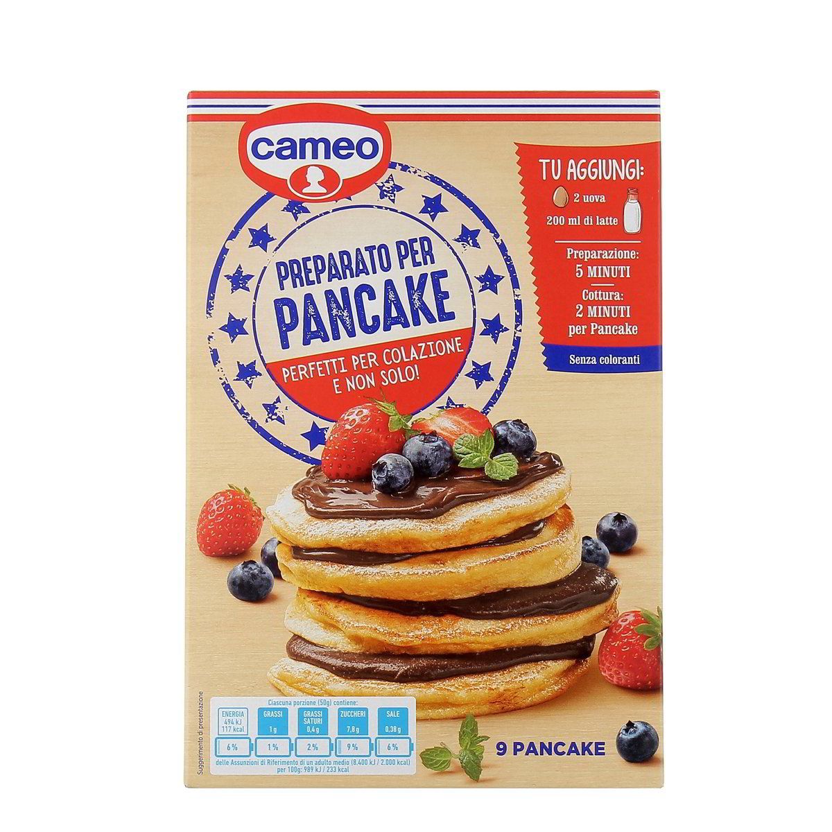 Cameo-Preparato-per-Pancakes-250-g-1 Cameo Preparato per Pancakes 250 g - immagine 1