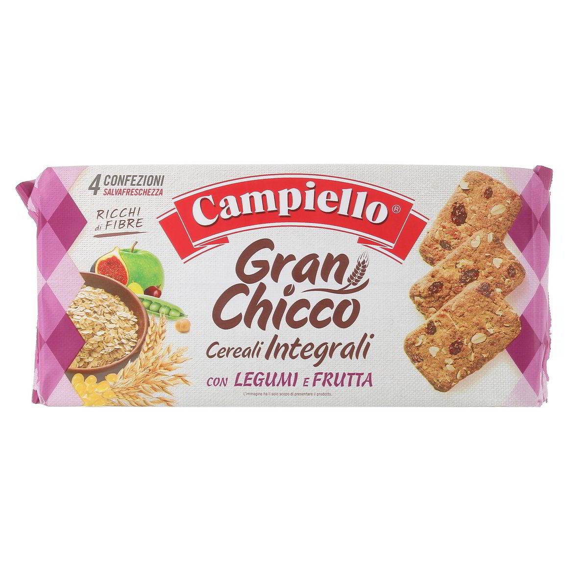 Campiello-Gran-Chicco-Legumi-e-Frutta-400-g-1 Campiello Gran Chicco Legumi e Frutta 400 g - immagine 1