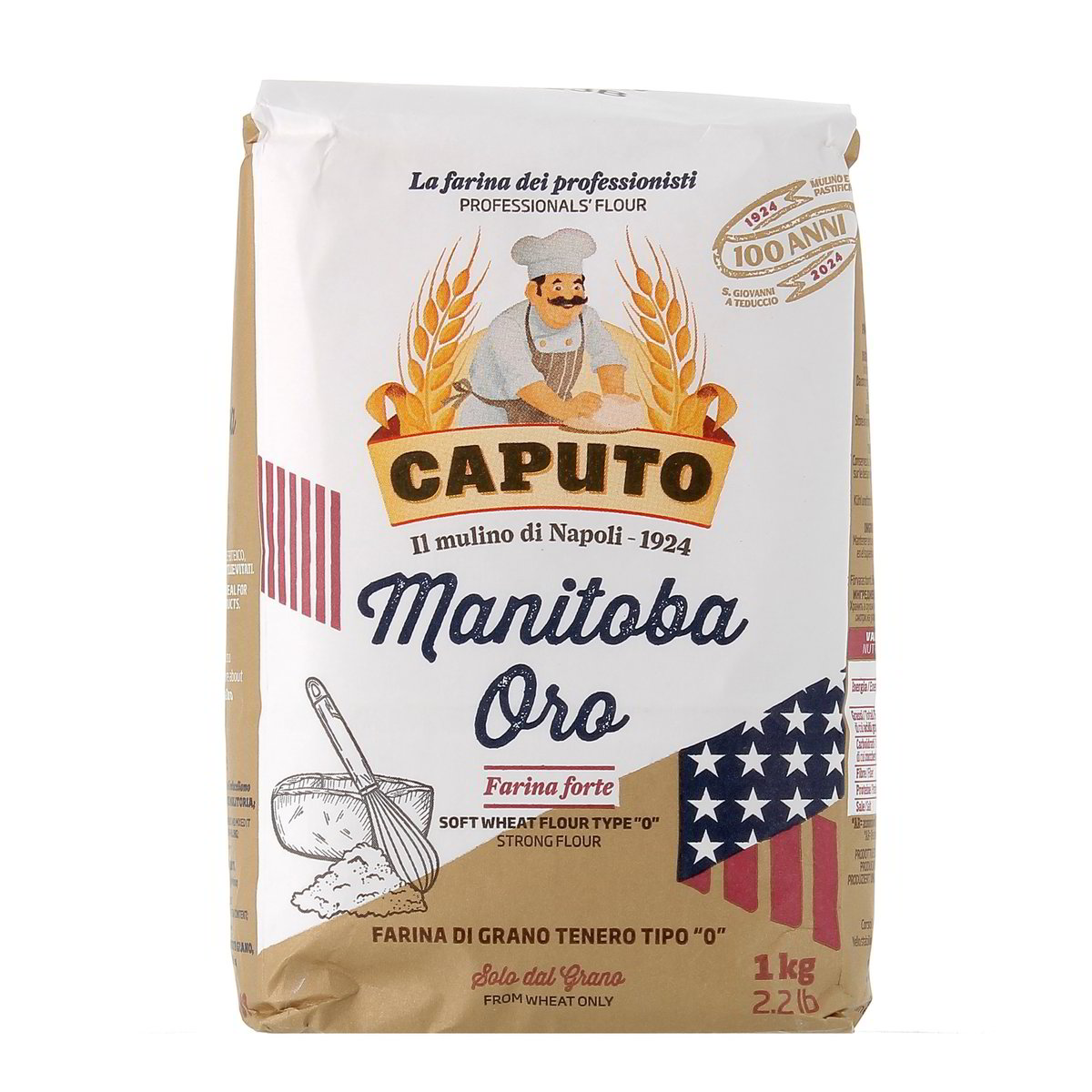 Caputo-Farina-Tipo-0-Manitoba-Oro-1-kg Caputo Farina Tipo 0 Manitoba Oro 1 kg - immagine 1