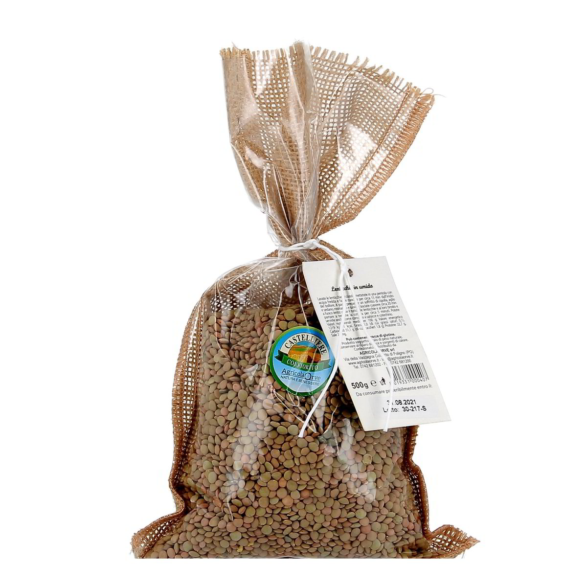 Castelliere-Lenticchie-Juta-500-g-1 Castelliere Lenticchie Juta 500 g - immagine 1