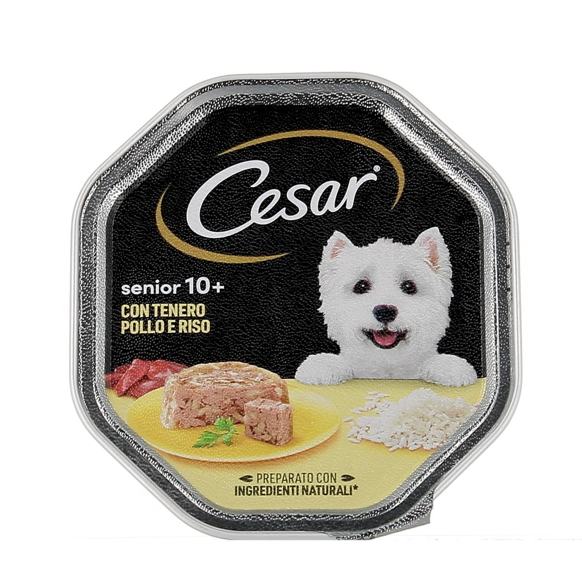 Cesar-Flexi-Senior-10-Pollo-e-Riso-150-g Cesar Flexi Senior 10+ Pollo e Riso 150 g - immagine 1