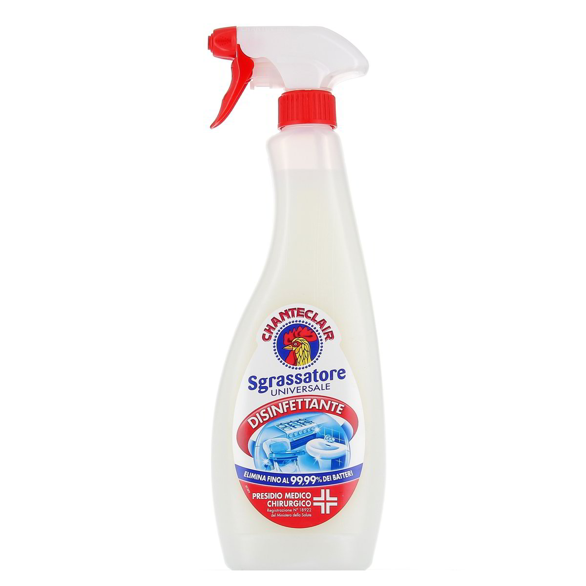 Chanteclair-Sgrassatore-Disinfettante-600-ml Chanteclair Sgrassatore Disinfettante 600 ml - immagine 1