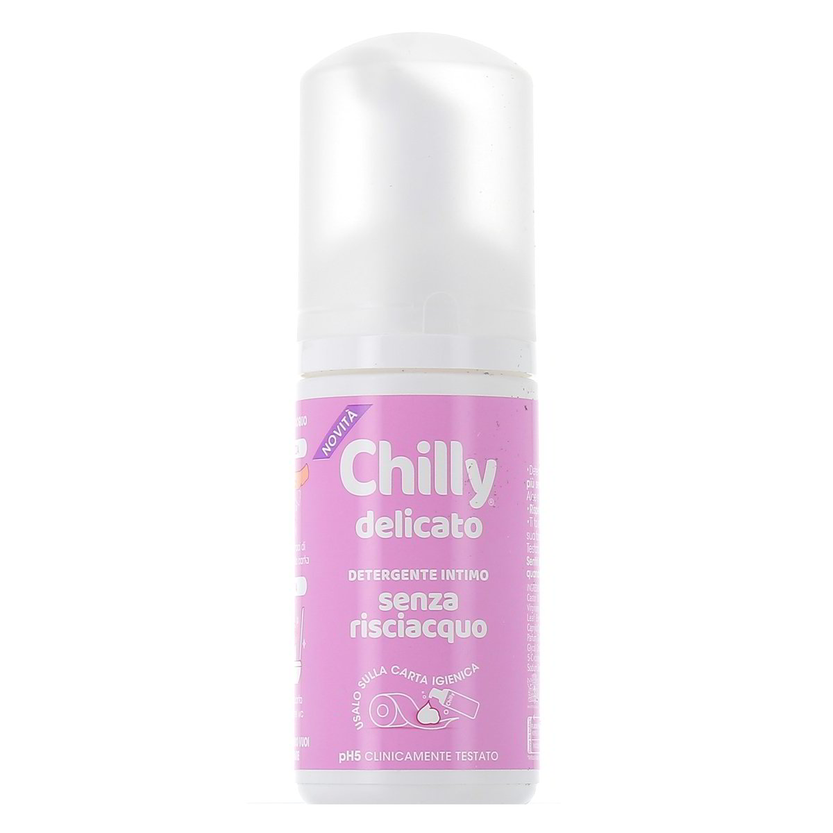 Chilly-Detergente-Intimo-Mousse-Delicato-100-ml Chilly Detergente Intimo Mousse Delicato 100 ml - immagine 1