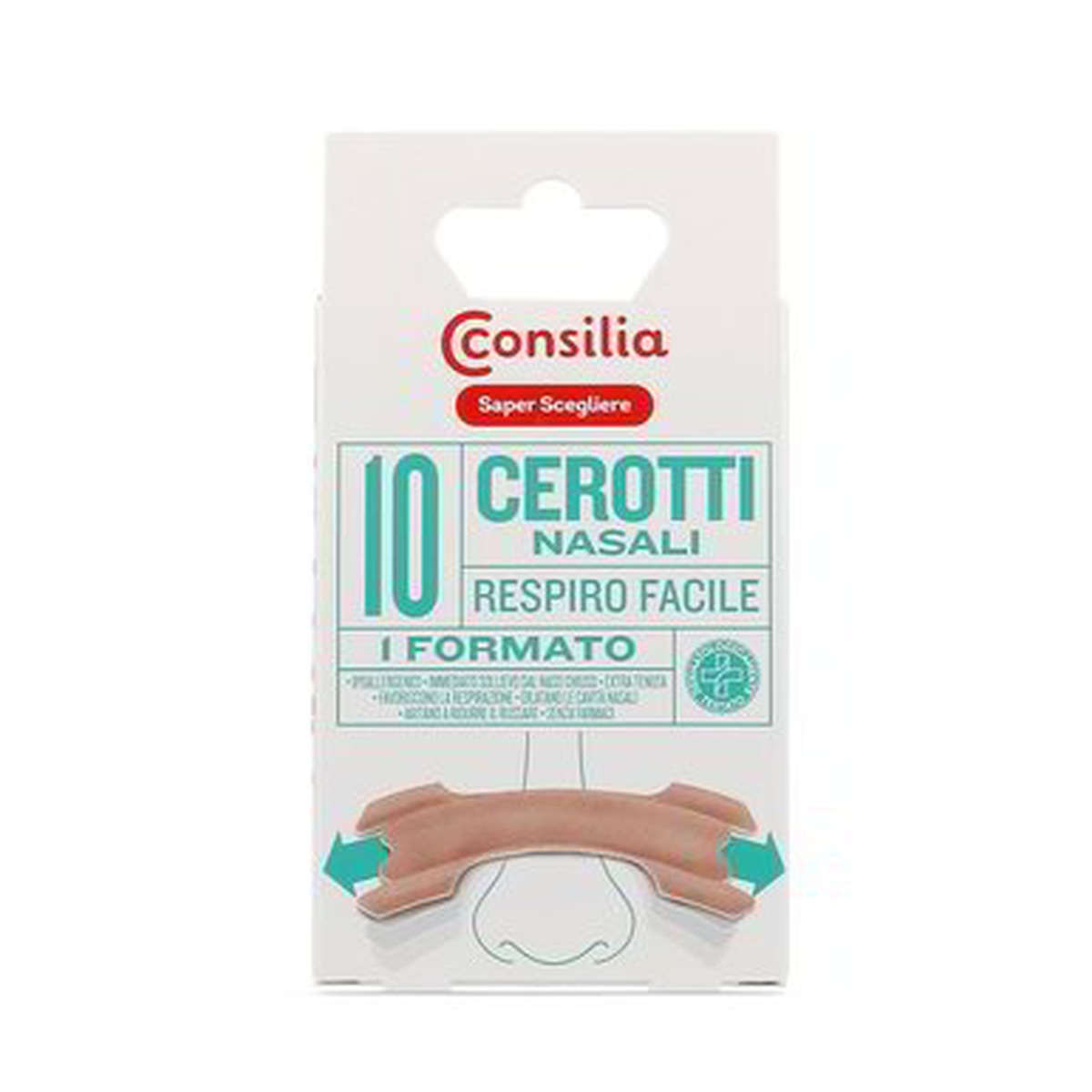 Consilia-10-Cerotti-Nasali Consilia 10 Cerotti Nasali - immagine 1