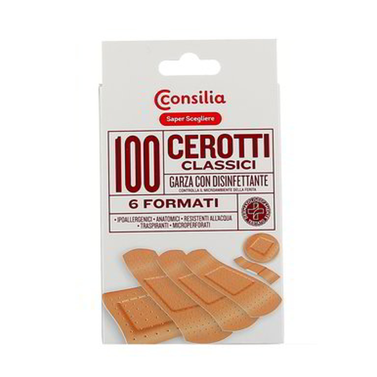 Consilia-100-Cerotti-Classici-6-Formati Consilia 100 Cerotti Classici 6 Formati - immagine 1
