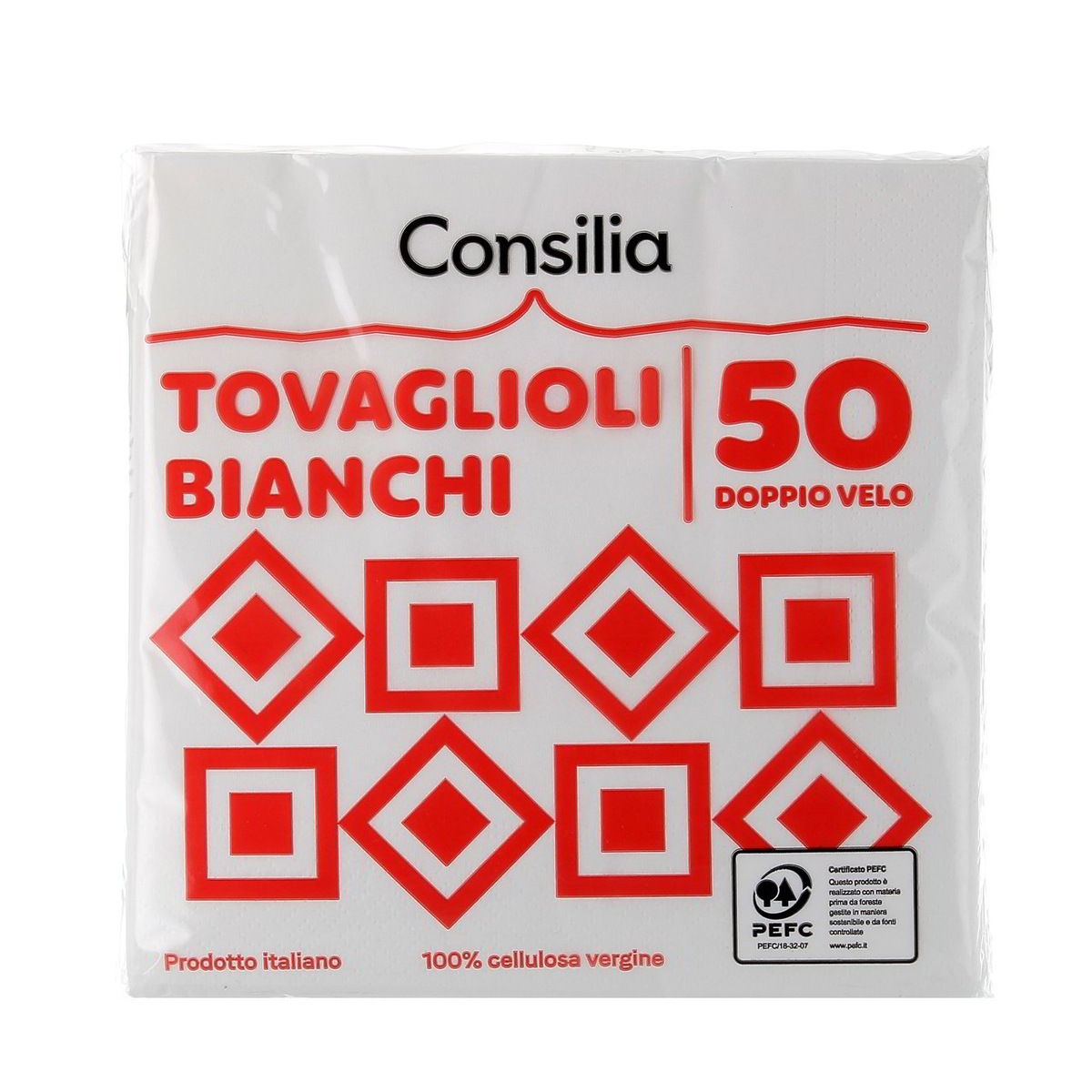 Consilia-50-Tovaglioli-2-Veli-33x33-1 Consilia 50 Tovaglioli 2 Veli 33x33 - immagine 1