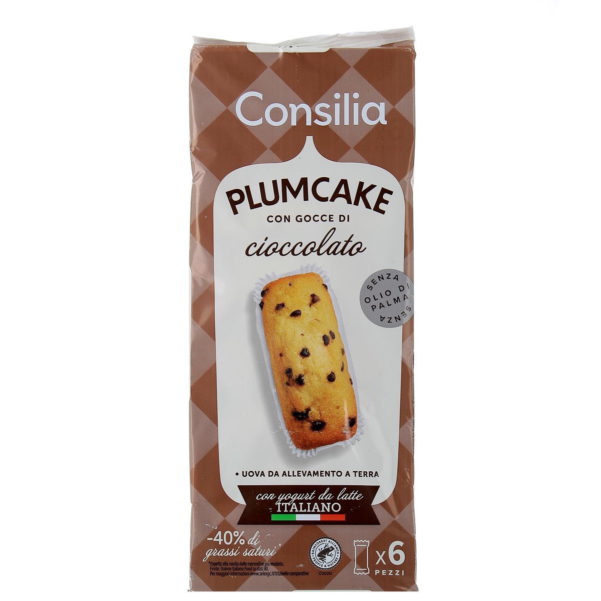 Consilia-6-Plumcake-con-Gocce-di-Cioccolato-210-g Consilia 6 Plumcake con Gocce di Cioccolato 210 g - immagine 1