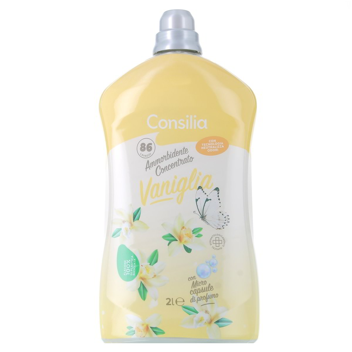 Consilia-Ammorbidente-Concentrato-Vaniglia-2-L Consilia Ammorbidente Concentrato Vaniglia 2 L - immagine 1