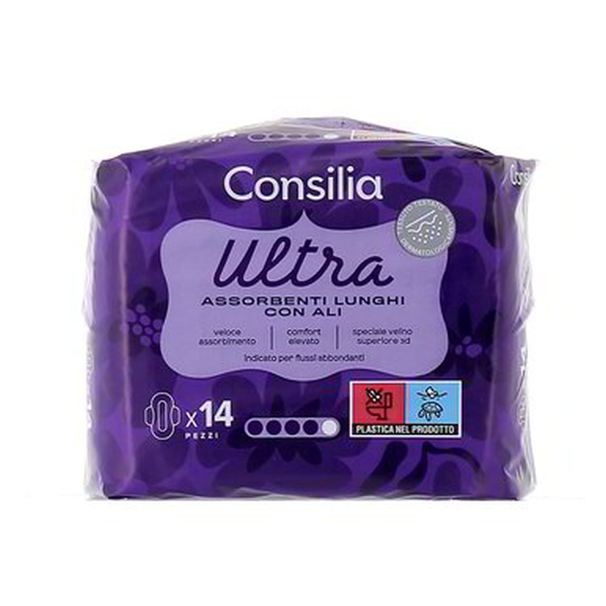 Consilia-Assorbenti-Ultra-Lunghi-con-Ali-x-14 Consilia Assorbenti Ultra Lunghi con Ali x 14 - immagine 1
