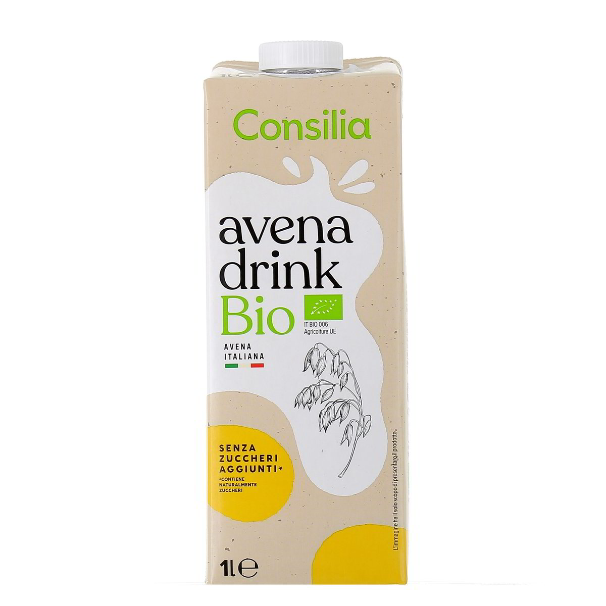 Consilia-Bio-Bevanda-Avena-Senza-Zucchero-1-L Consilia Bio Bevanda Avena Senza Zucchero 1 L - immagine 1