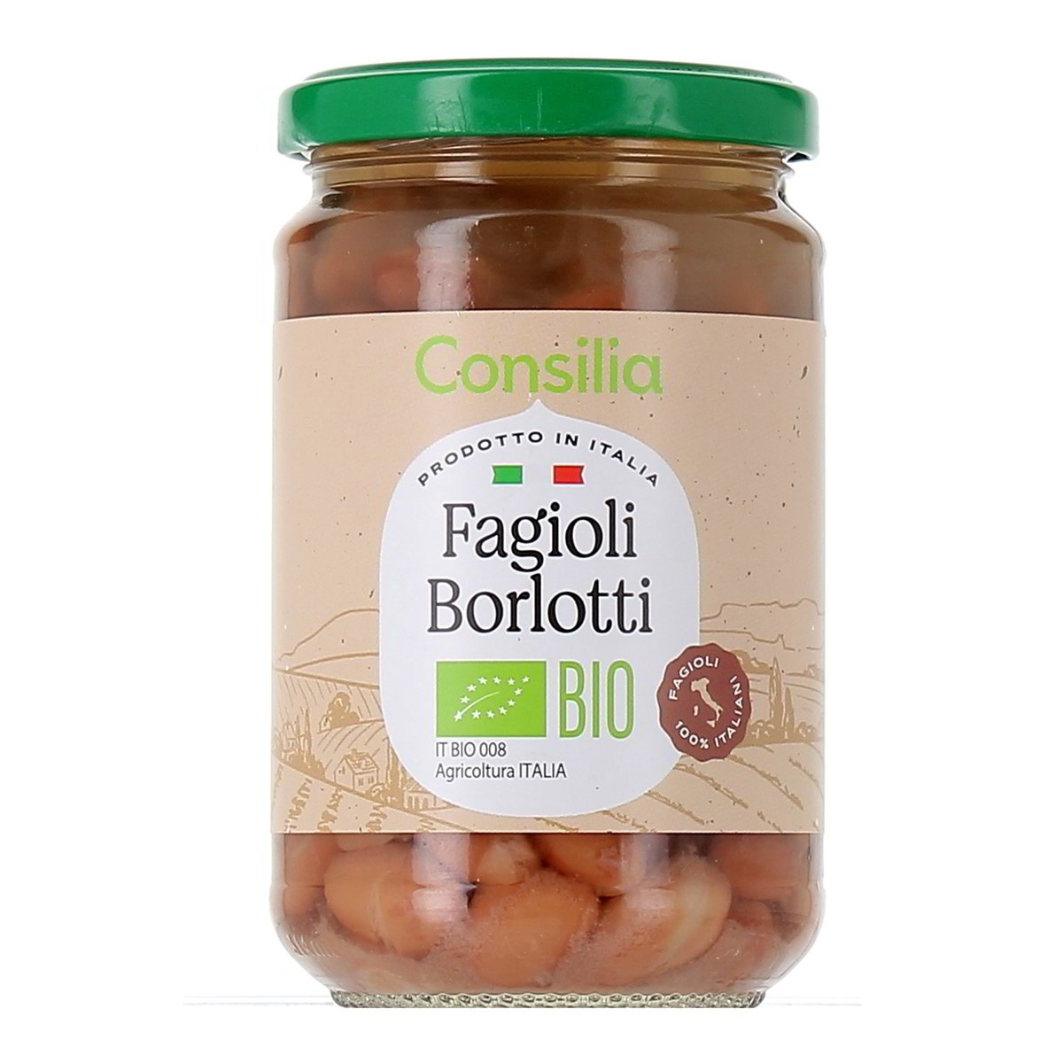 Consilia-Bio-Fagioli-Borlotti-300-g Consilia Bio Fagioli Borlotti 300 g - immagine 1