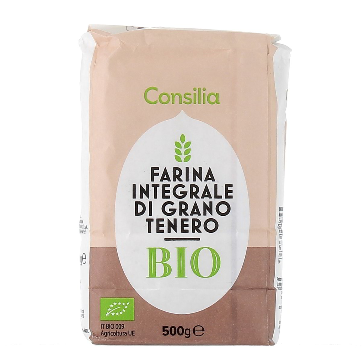 Consilia-Bio-Farina-Integrale-di-Grano-500-g Consilia Bio Farina Integrale di Grano 500 g - immagine 1