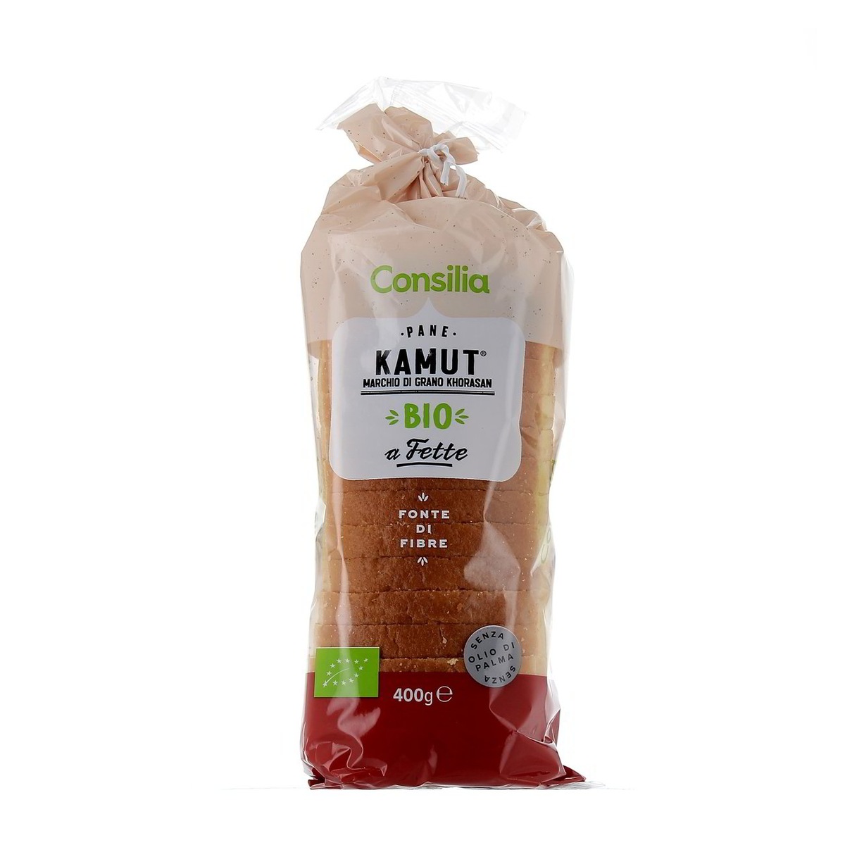 Consilia-Bio-Pane-Bauletto-Kamut-400-g Consilia Bio Pane Bauletto Kamut 400 g - immagine 1