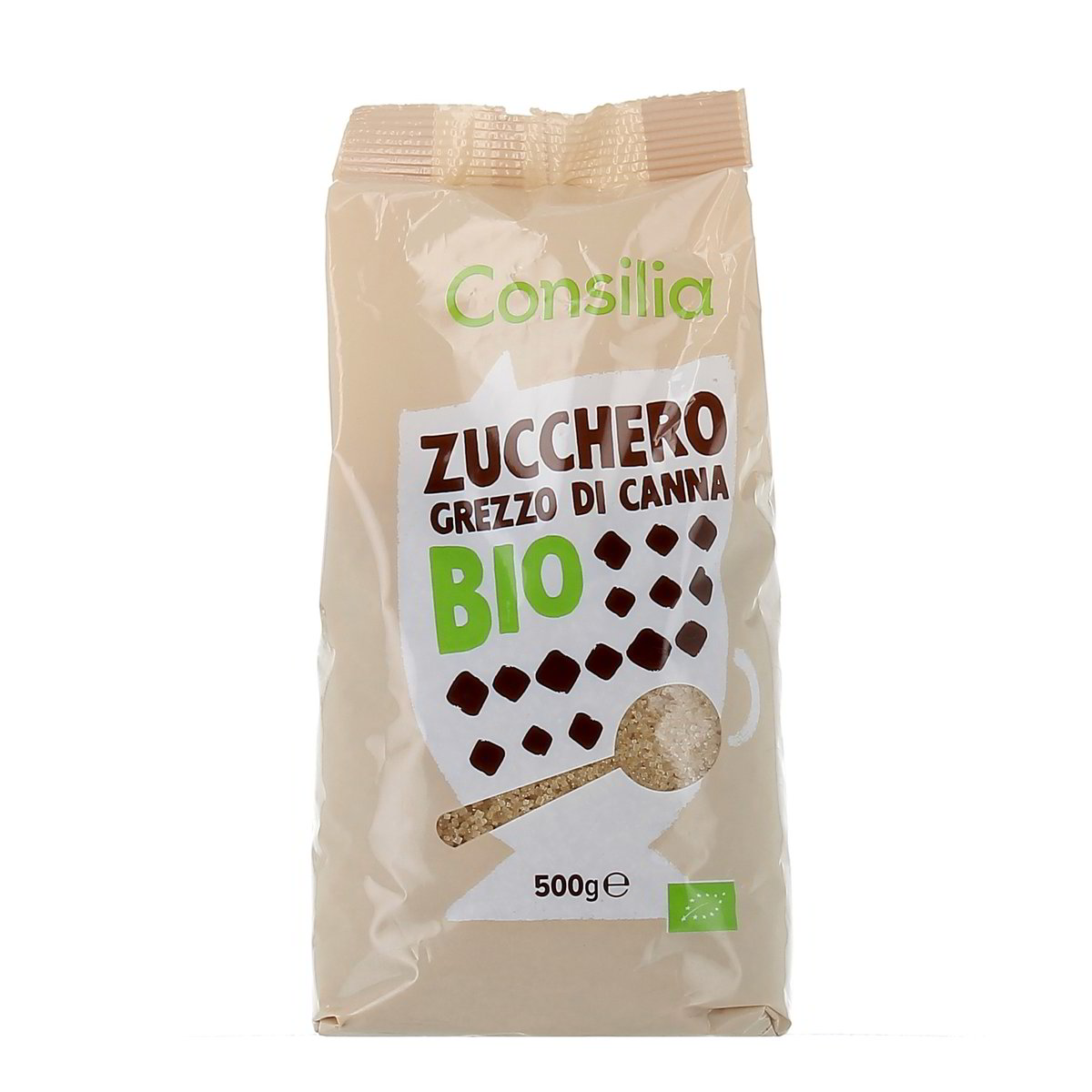 Consilia-Bio-Zucchero-Grezzo-di-Canna-500-g Consilia Bio Zucchero Grezzo di Canna 500 g - immagine 1