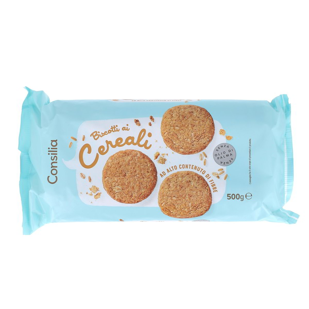 Consilia-Biscotti-ai-Cereali-Tubo-Classici-500-g Consilia Biscotti ai Cereali Tubo Classici 500 g - immagine 1