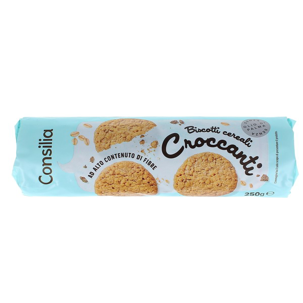 Consilia-Biscotti-ai-Cereali-Tubo-Croccanti-250-g Consilia Biscotti ai Cereali Tubo Croccanti 250 g - immagine 1