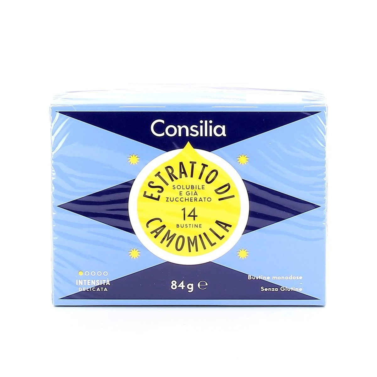 Consilia-Camomilla-Solubile-14-Bustine Consilia Camomilla Solubile 14 Bustine - immagine 1