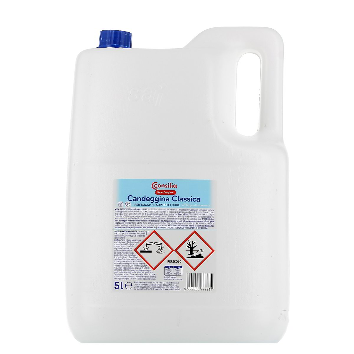 Consilia-Candeggina-5-L Consilia Candeggina 5 L - immagine 1