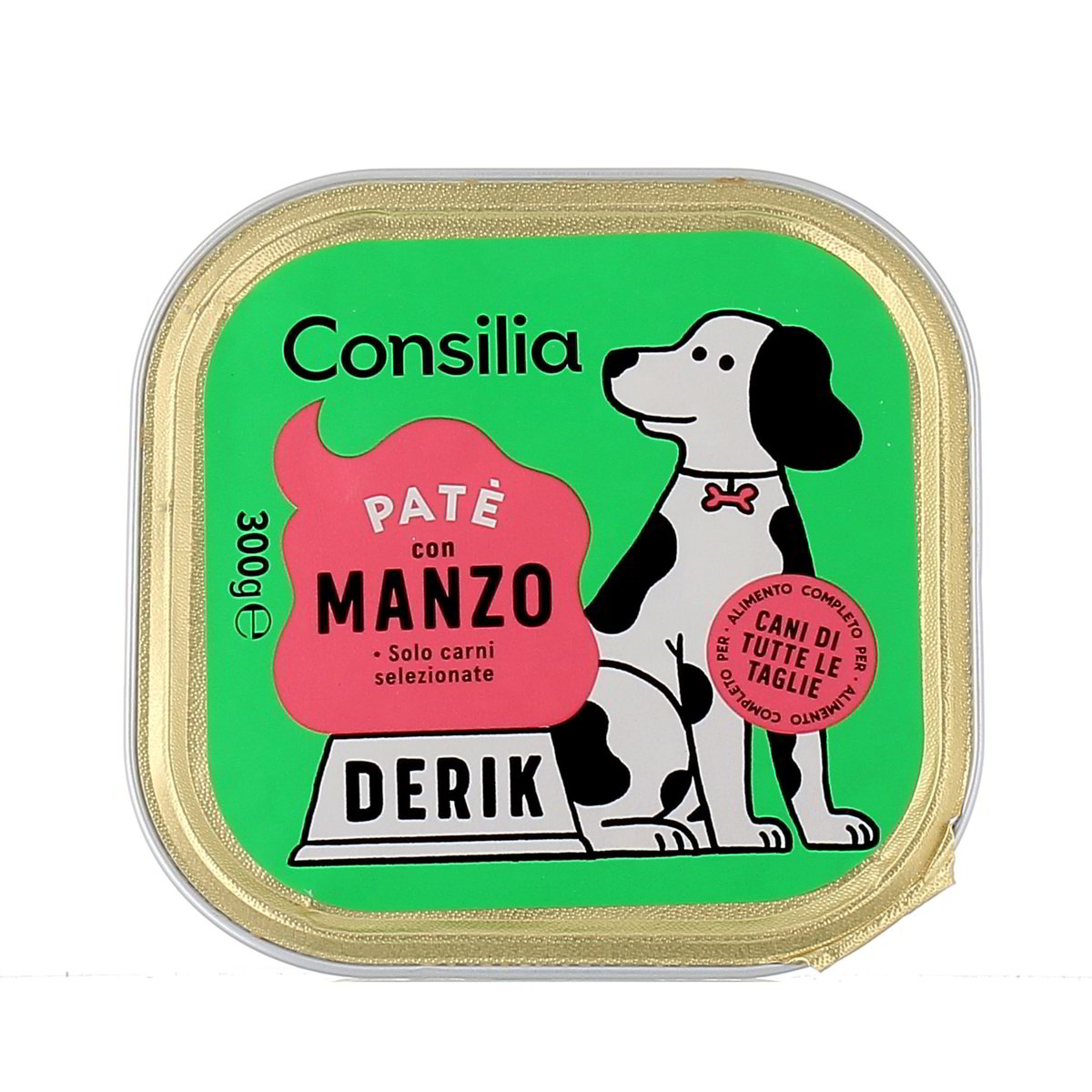 Consilia-Cane-Pate-Monoproteico-Manzo-300-g Consilia Cane Paté Monoproteico Manzo 300 g - immagine 1