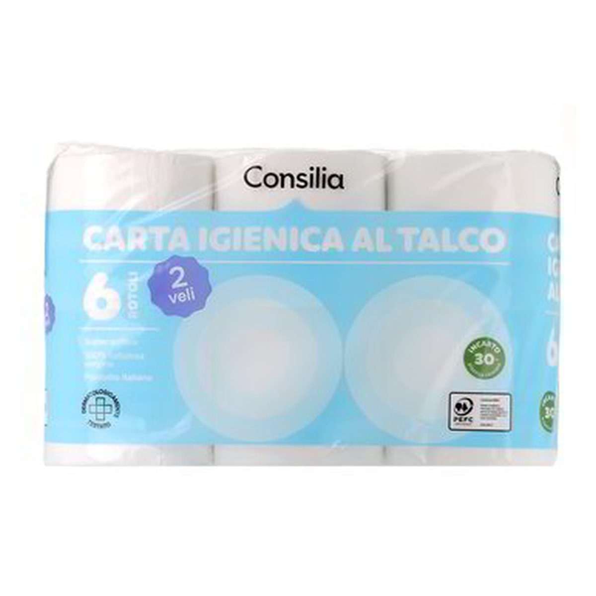 Consilia-Carta-Igienica-Morbida-x-6 Consilia Carta Igienica Morbida x 6 - immagine 1