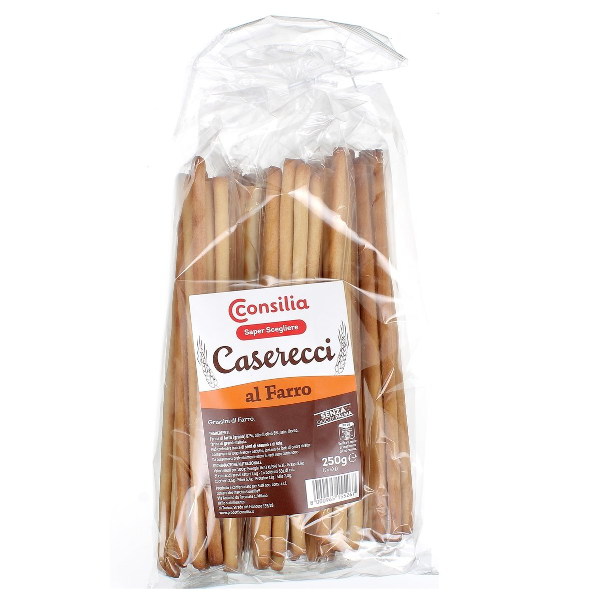 Consilia-Caserecci-Farro-250-g Consilia Caserecci Farro 250 g - immagine 1
