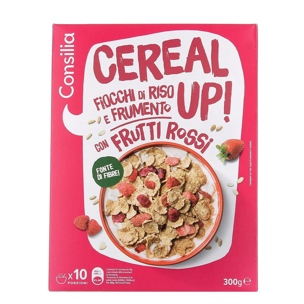 Consilia-Cereal-Up-Frutti-Rossi-300-g Consilia Cereal Up Frutti Rossi 300 g - immagine 1
