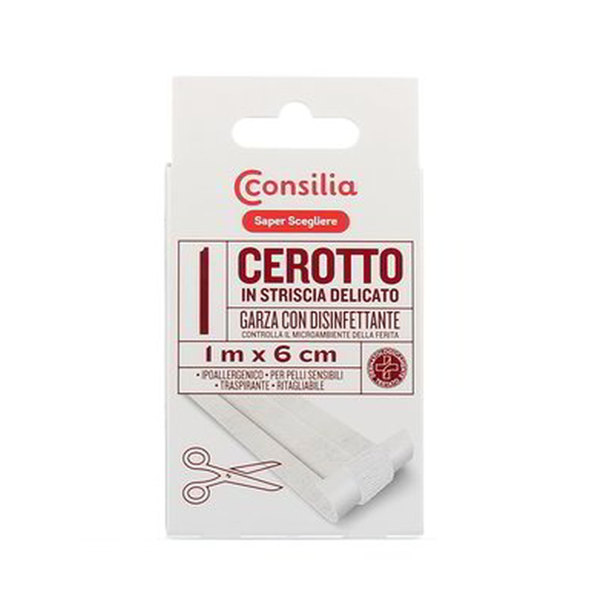 Consilia-Cerotto-Striscia-TNT-1-m Consilia Cerotto Striscia TNT 1 m - immagine 1