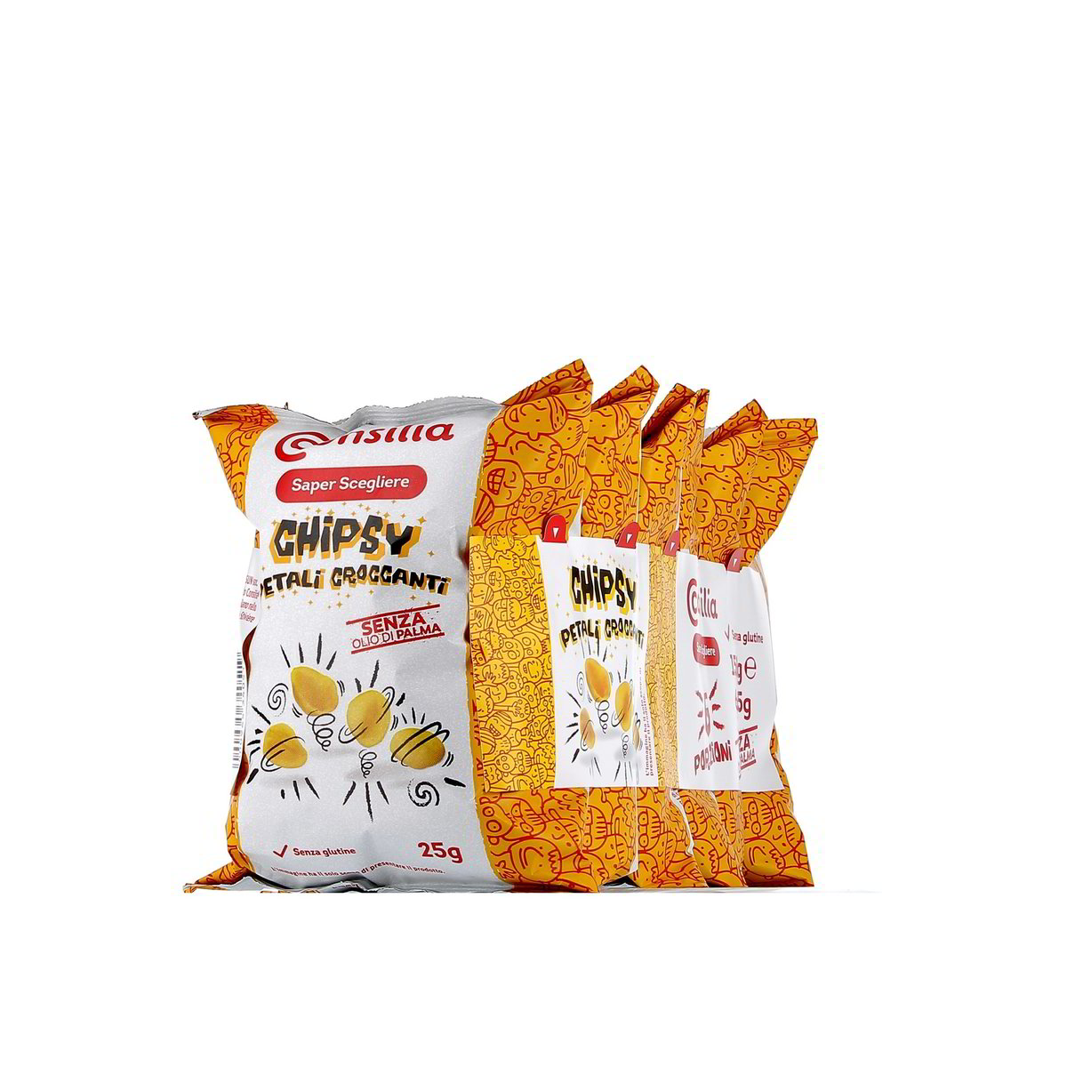 Consilia-Chipsy-Petali-Croccanti-x-6-150-g Consilia Chipsy Petali Croccanti x 6 150 g - immagine 1