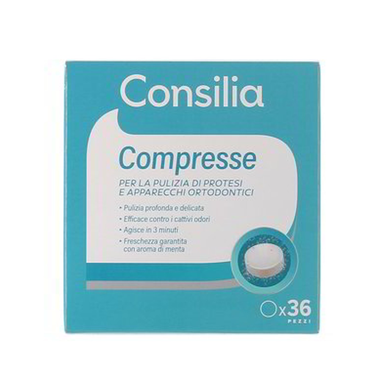 Consilia-Compresse-Pulizia-Protesi-x-36 Consilia Compresse Pulizia Protesi x 36 - immagine 1