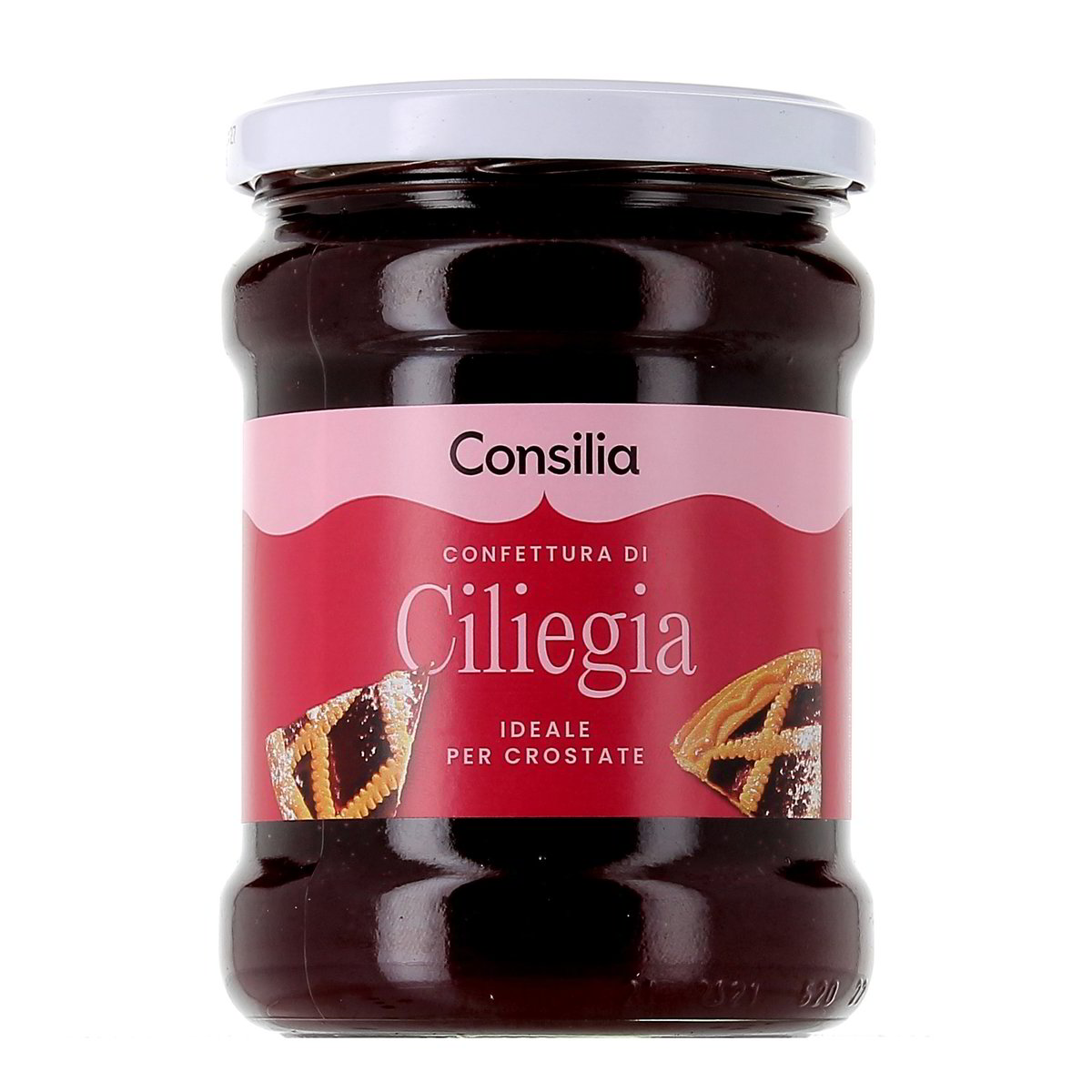 Consilia-Confettura-35-percento-Ciliegia-600-g Consilia Confettura 35% Ciliegia 600 g - immagine 1