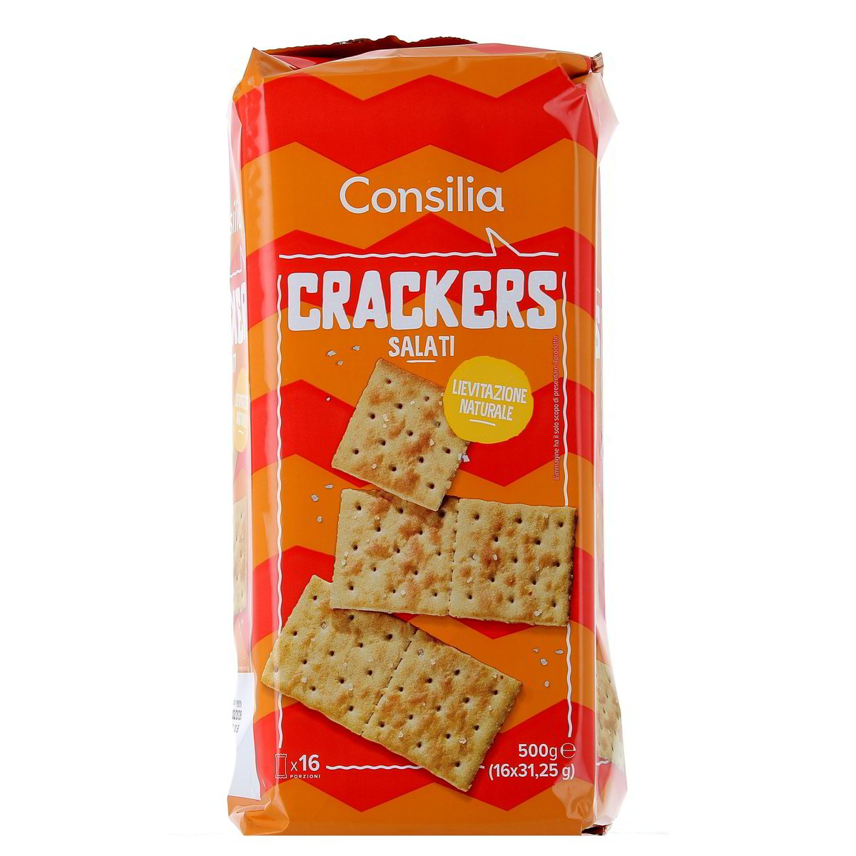 Consilia-Crackers-Salati-500-g Consilia Crackers Salati 500 g - immagine 1