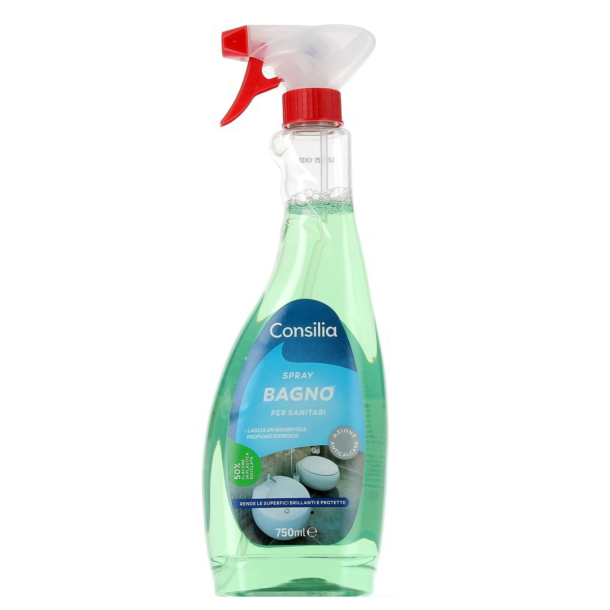 Consilia-Detergente-Bagno-Doccia-Spray-750-ml Consilia Detergente Bagno/Doccia Spray 750 ml - immagine 1