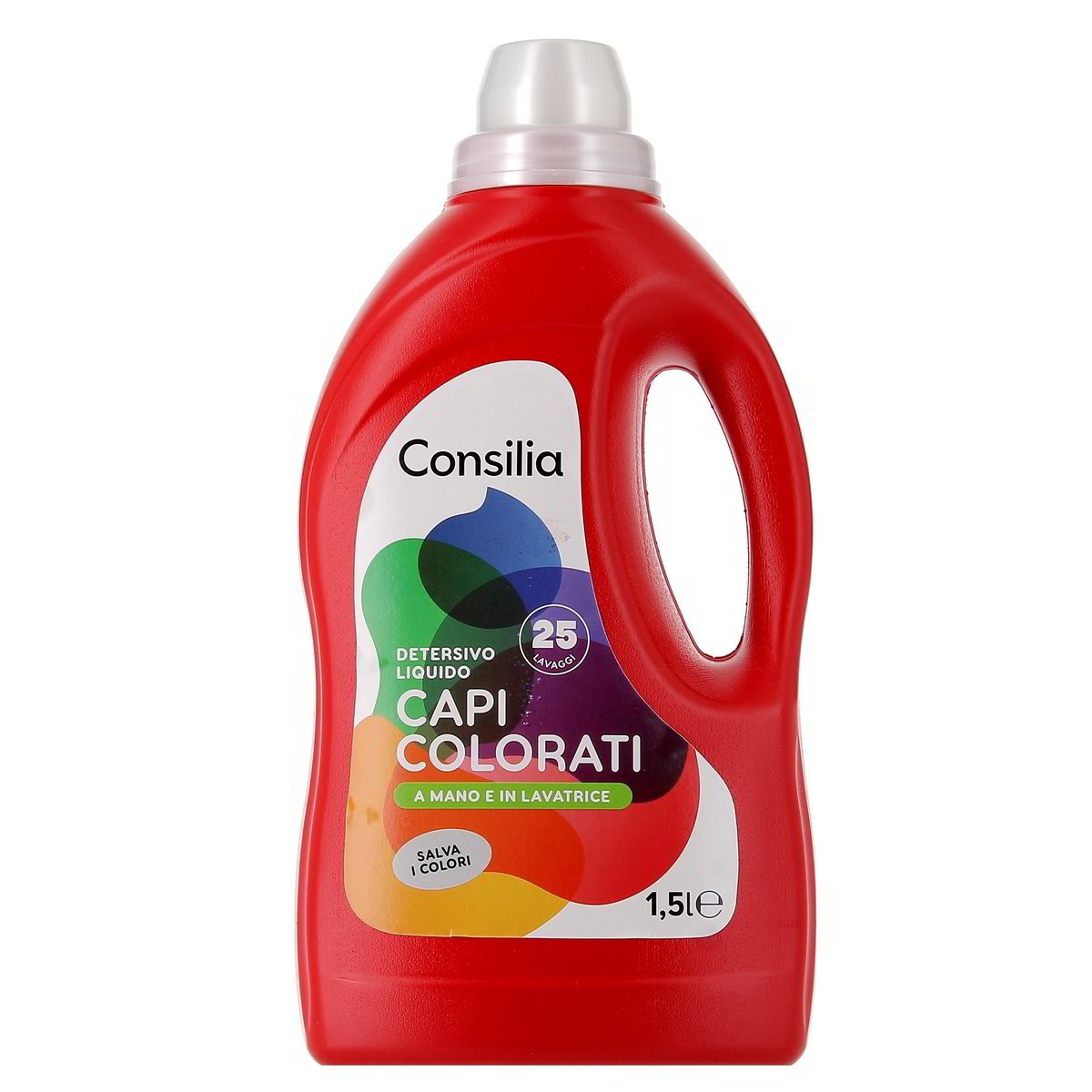 Consilia-Detergente-Capi-Colorati-25-Lavaggi-15-l Consilia Detergente Capi Colorati 25 Lavaggi 1,5 l - immagine 1