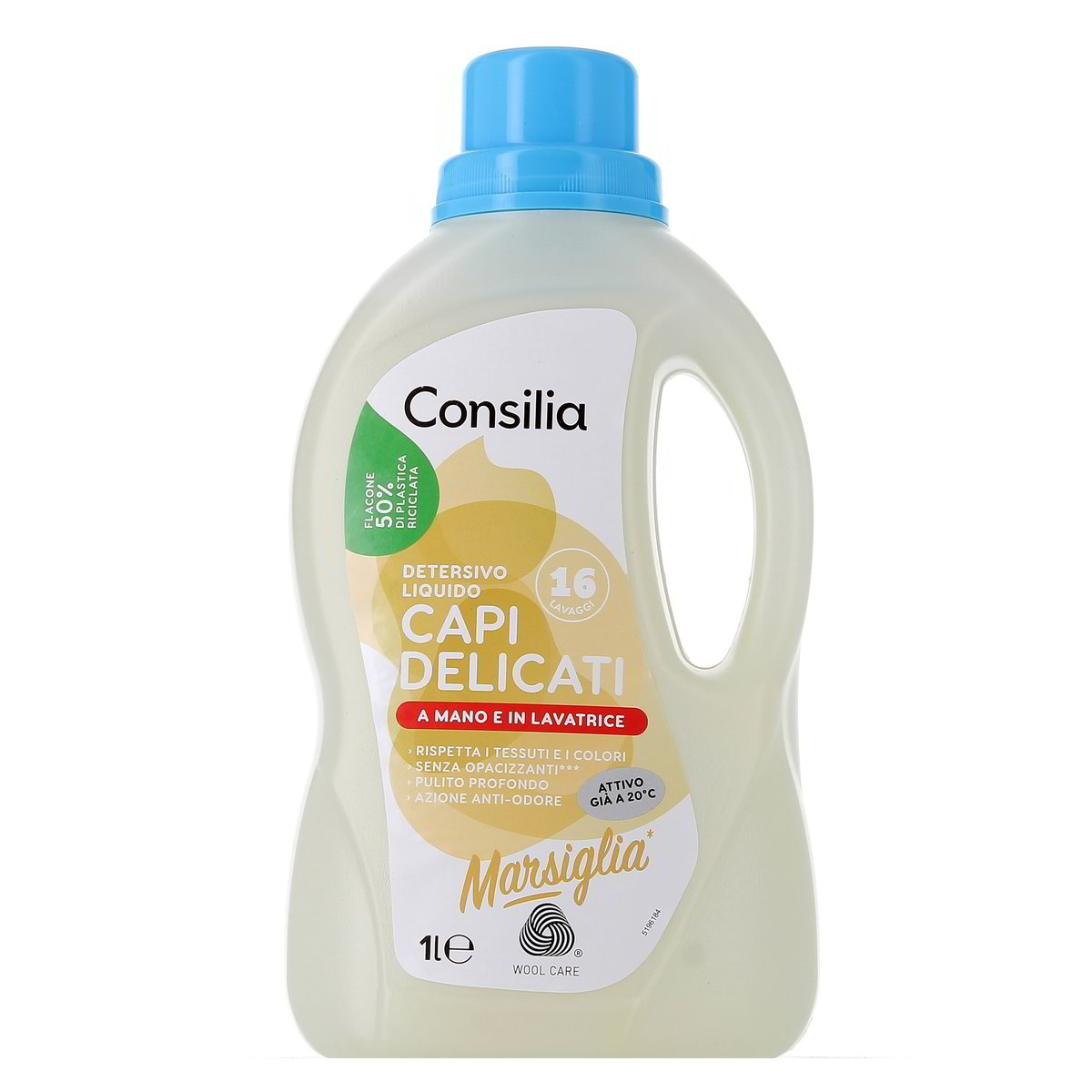 Consilia-Detergente-Capi-Delicati-Marsiglia-1-l Consilia Detergente Capi Delicati Marsiglia 1 l - immagine 1