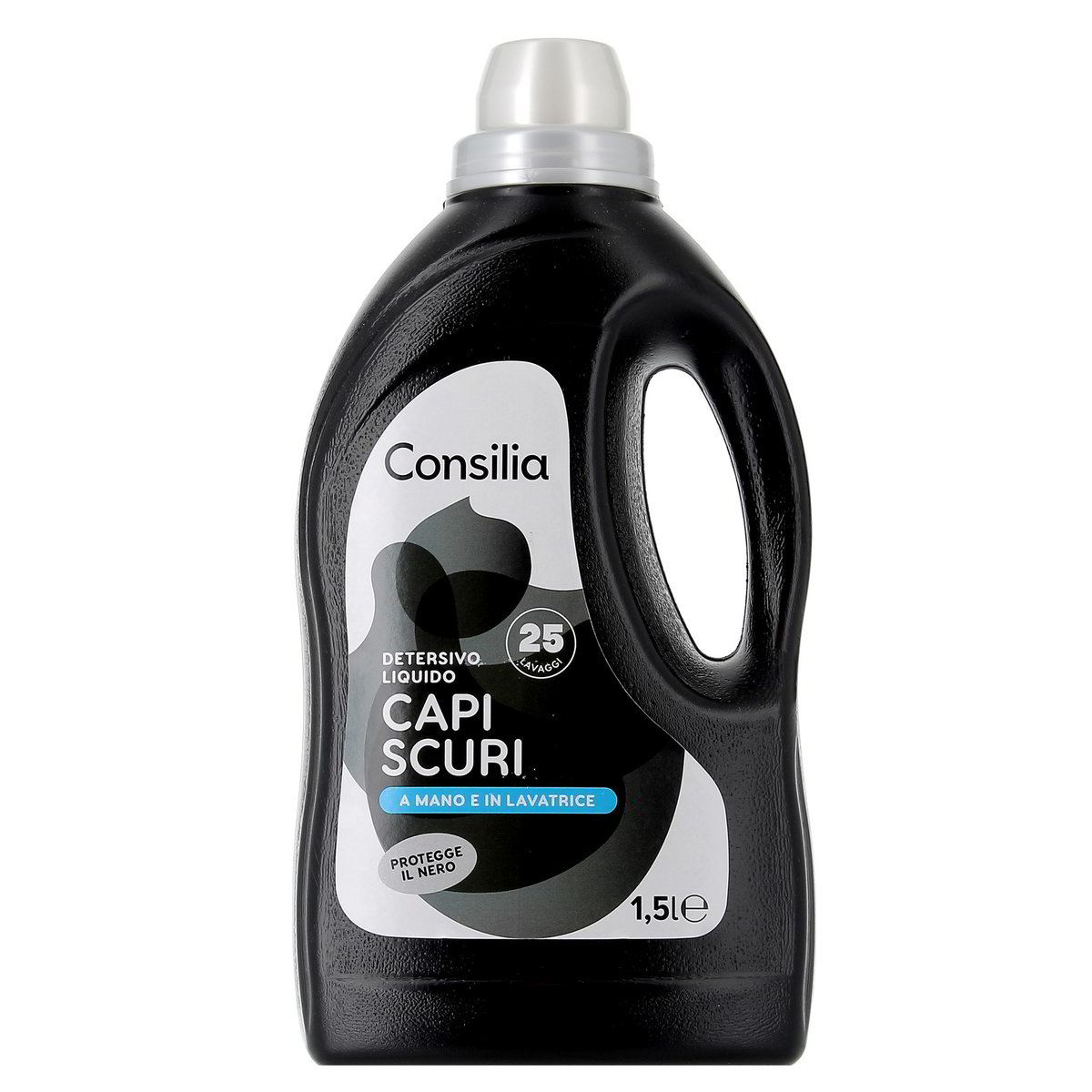 Consilia-Detergente-Capi-Scuri-25-Lavaggi-15-l Consilia Detergente Capi Scuri 25 Lavaggi 1,5 l - immagine 1