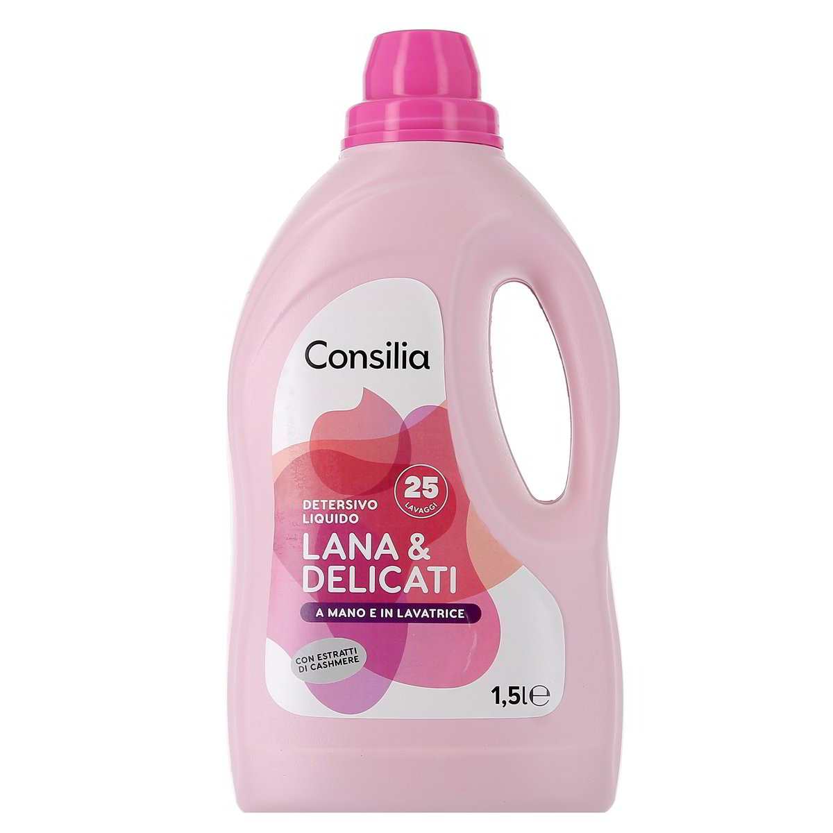 Consilia-Detergente-Lana-and-Delicati-25-Lavaggi-15-l Consilia Detergente Lana & Delicati 25 Lavaggi 1,5 l - immagine 1