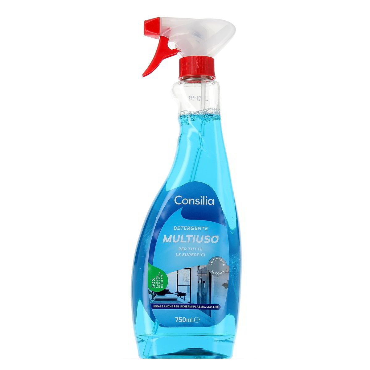 Consilia-Detergente-Multiuso-Spray-750-ml Consilia Detergente Multiuso Spray 750 ml - immagine 1
