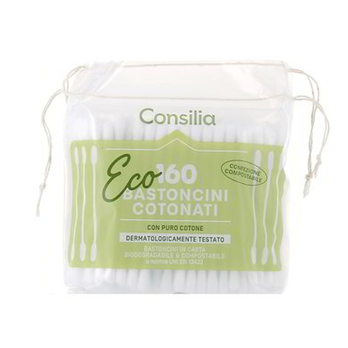 Consilia-Eco-Bastoncini-Cotonati-x-160 Consilia Eco Bastoncini Cotonati x 160 - immagine 1