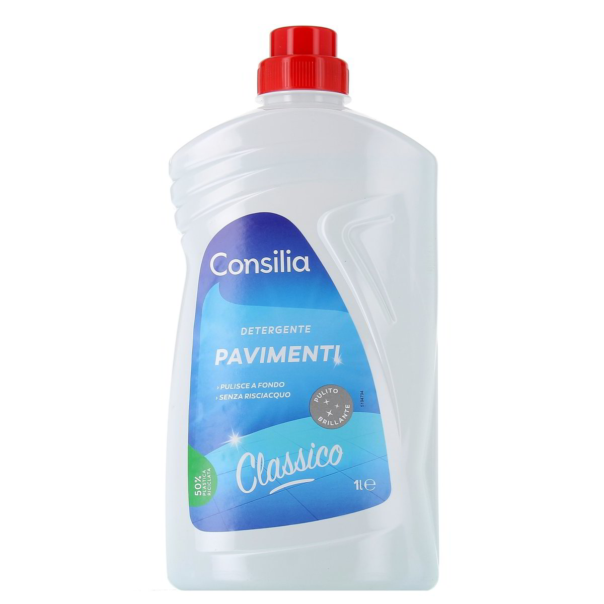 Consilia-Eco-Detergente-Pavimenti-1-l Consilia Eco Detergente Pavimenti 1 l - immagine 1