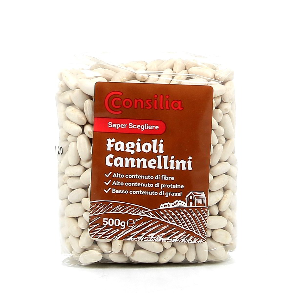 Consilia-Fagioli-Cannellini-500-g Consilia Fagioli Cannellini 500 g - immagine 1