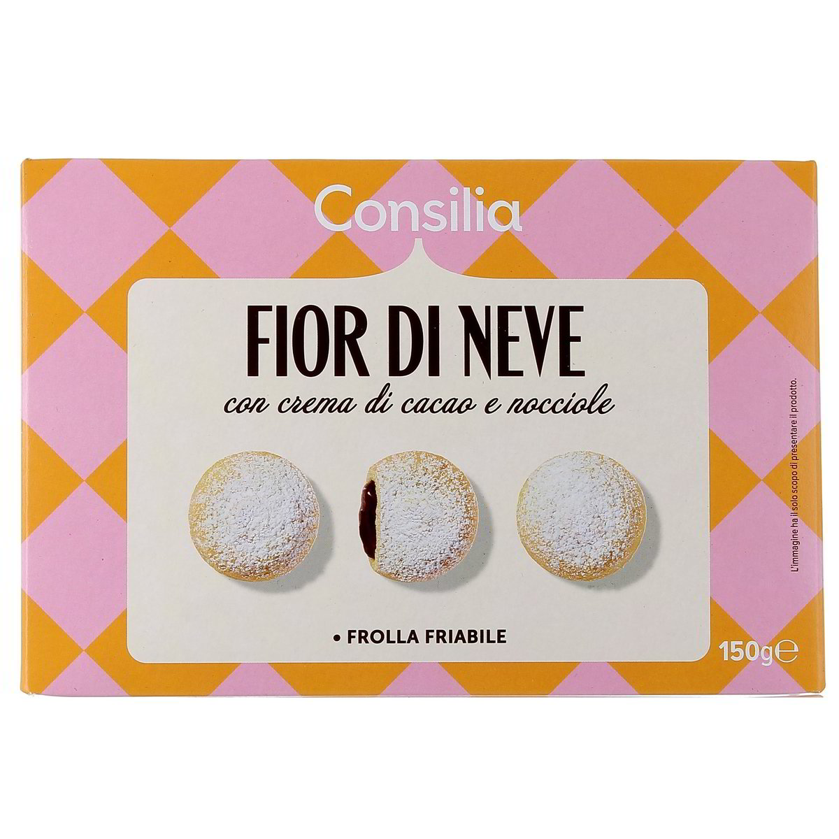 Consilia-Fior-Neve-Crema-Gianduia-150-g Consilia Fior Neve Crema Gianduia 150 g - immagine 1