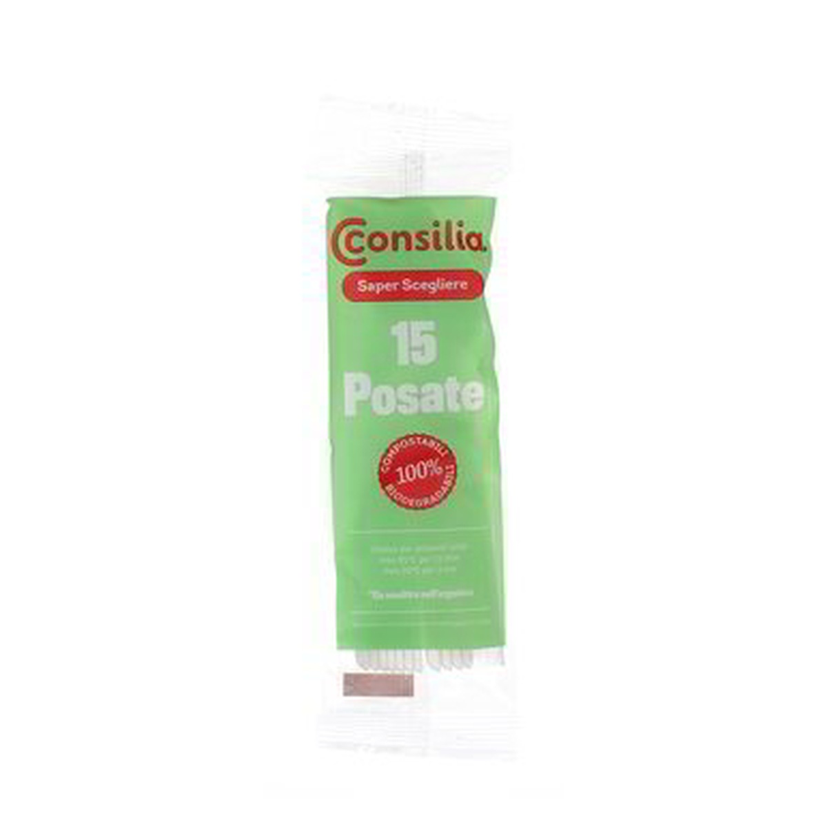 Consilia-Forchette-Bioplastica-x-15 Consilia Forchette Bioplastica x 15 - immagine 1