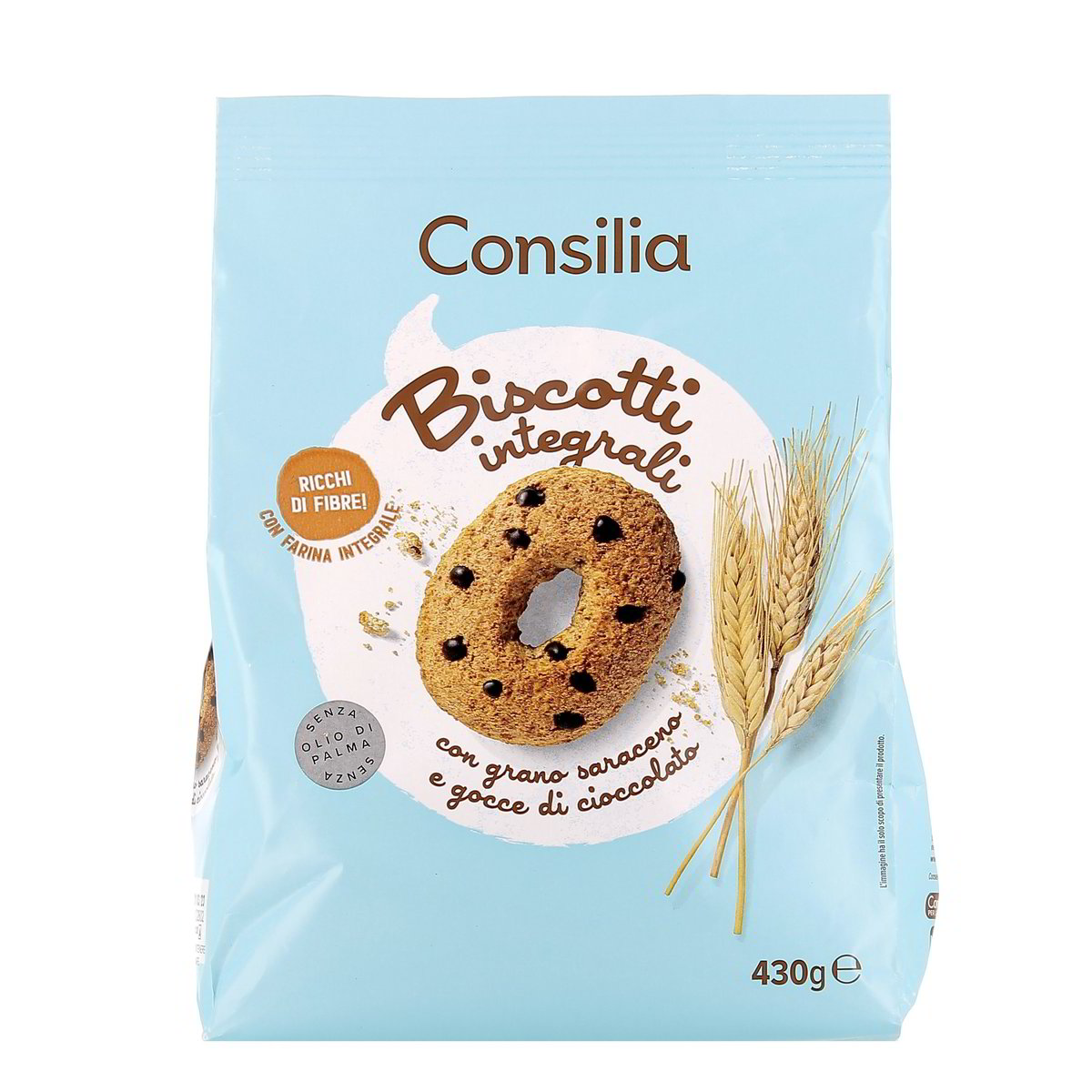 Consilia-Frollini-Integrali-Grano-Saraceno-430-g Consilia Frollini Integrali Grano Saraceno 430 g - immagine 1