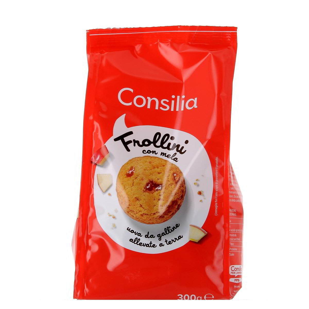 Consilia-Frollini-Ripieni-di-Mela-300-g Consilia Frollini Ripieni di Mela 300 g - immagine 1