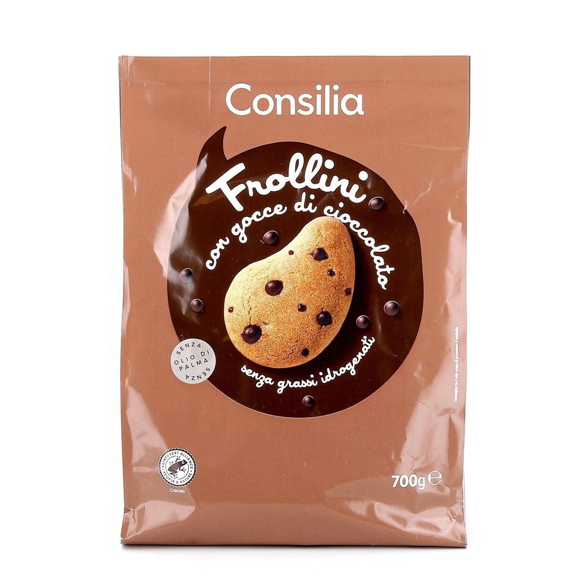 Consilia-Frollini-con-Gocce-di-Cioccolato-700-g Consilia Frollini con Gocce di Cioccolato 700 g - immagine 1