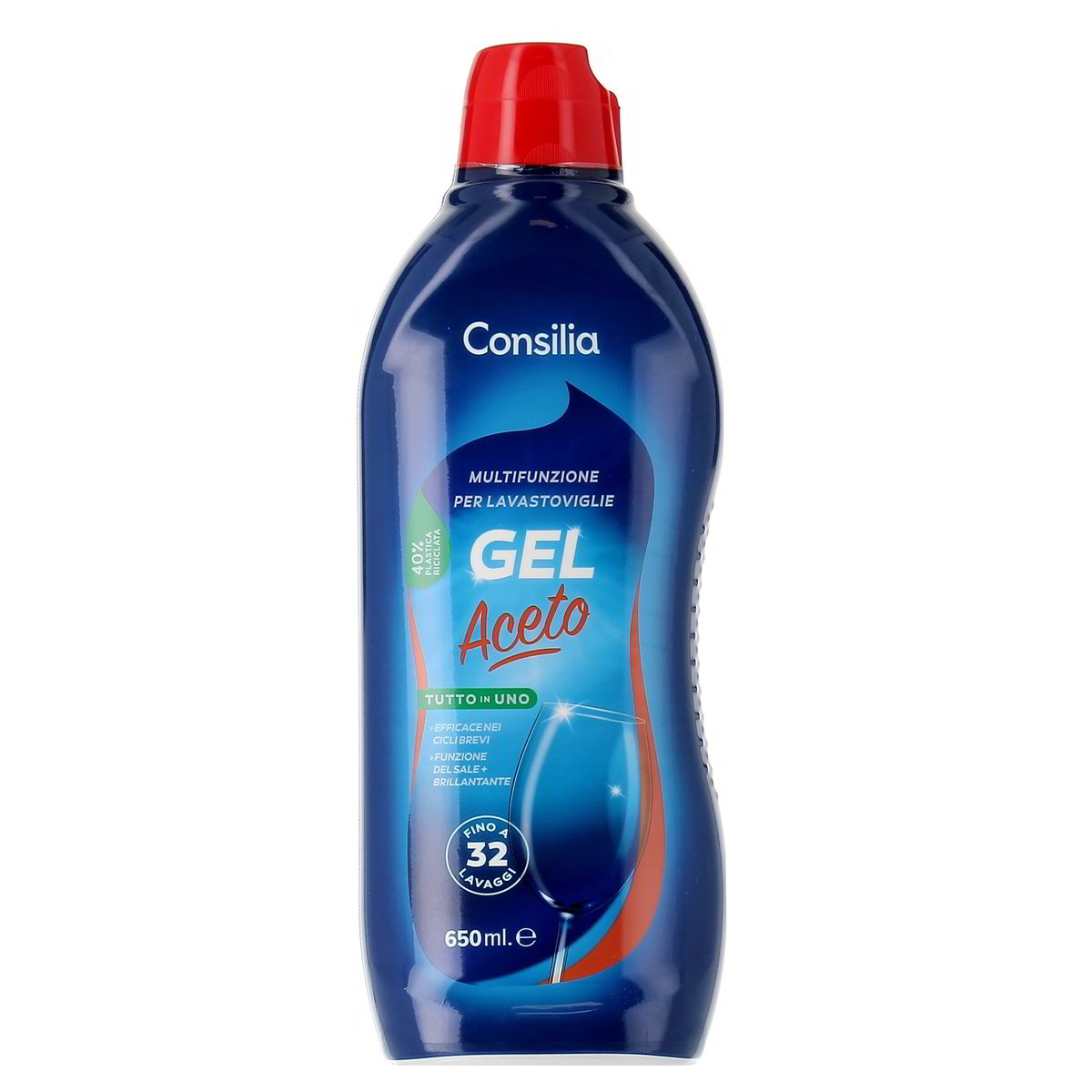 Consilia-Gel-Lavastoviglie-Aceto-650-ml Consilia Gel Lavastoviglie Aceto 650 ml - immagine 1