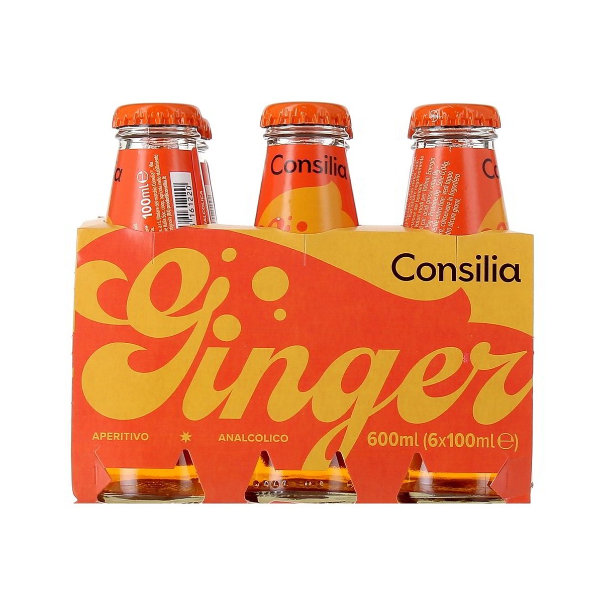 Consilia-Ginger-6-x-100-ml Consilia Ginger 6 x 100 ml - immagine 1