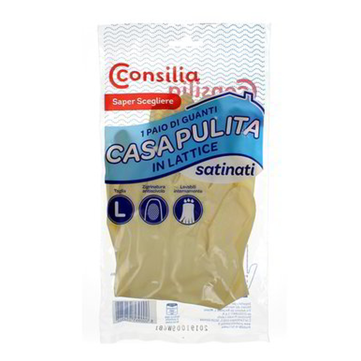 Consilia-Guanti-Satinati-Taglia-L Consilia Guanti Satinati Taglia L - immagine 1