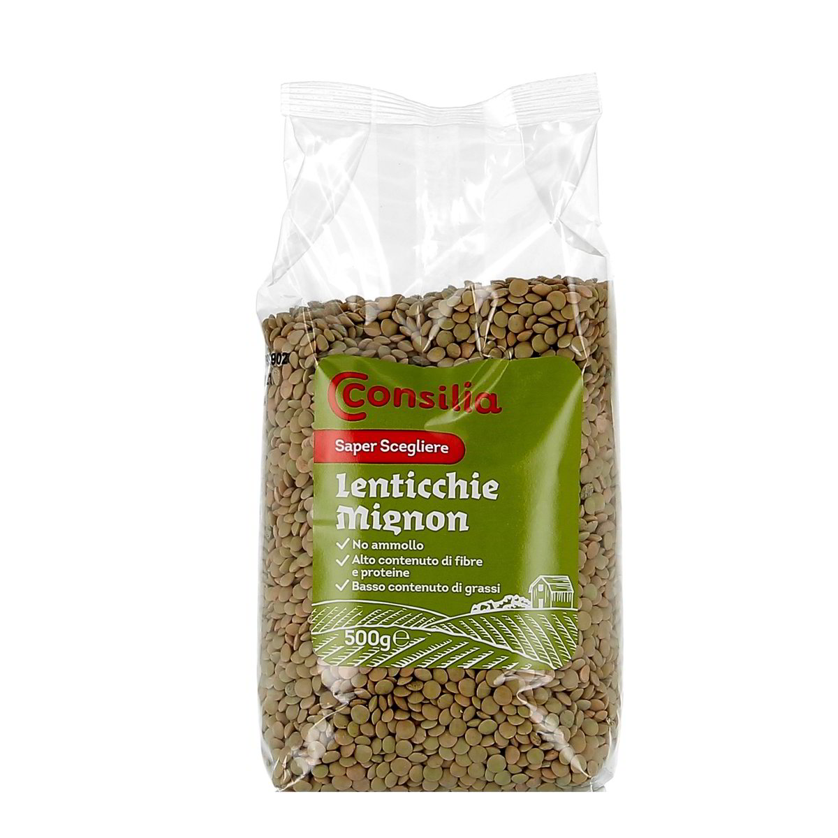 Consilia-Lenticchie-Mignon-500-g Consilia Lenticchie Mignon 500 g - immagine 1
